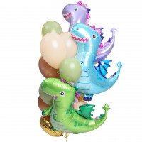 Композиция из шаров "Динозаврики", , 6960 р., Динозаврики, , Композиции из шаров