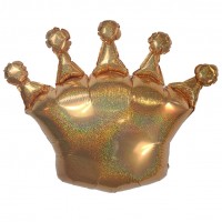 Фольгированный шар "Золотая корона", , 2175 р., Золотая корона, , Фольгированные шары
