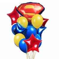 Композиция из шаров "Superman", , 6380 р., Superman, , Композиции из шаров