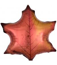 Фольгированный шар "Кленовый лист"