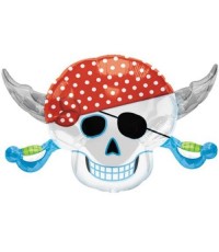 Фольгированный шар "Пират"