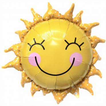 Фольгированный шар "Солнце"