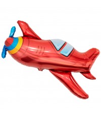 Фольгированный шар "Винтажный самолет"