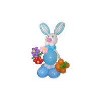 Фигура из шаров "Кролик с букетом", , 4190 р., Фигура из шаров "Кролик с букетом", , Фигуры из шаров