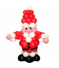 Фигура из шаров "Дед Мороз"