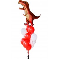 Композиция из шаров "Динозавр", , 4640 р., Динозавр, , Композиции из шаров