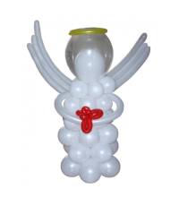Фигура из шаров "Ангел хранитель"