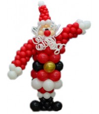 Фигура из шаров "Дед мороз" 2 метра