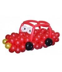 Фигура из шариков "Красное авто"